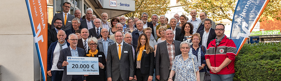 Aachener Bank Eg Mein Leben Lang Spendenvergabe Alsdorf2017