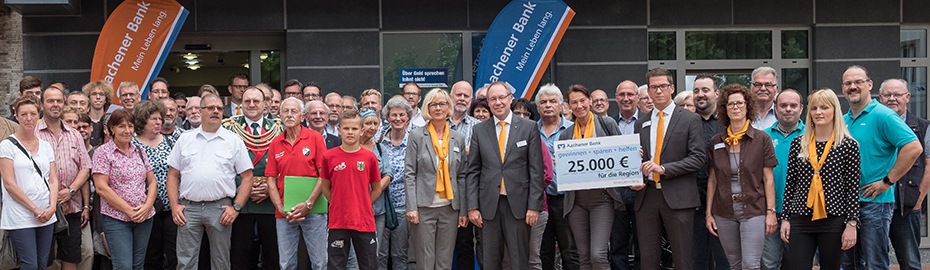 Aachener Bank Eg Mein Leben Lang Spendenvergabe Juelich2017